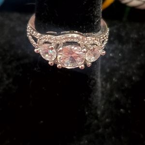 Antique Women's size 7 Ring sterling silver Vintage